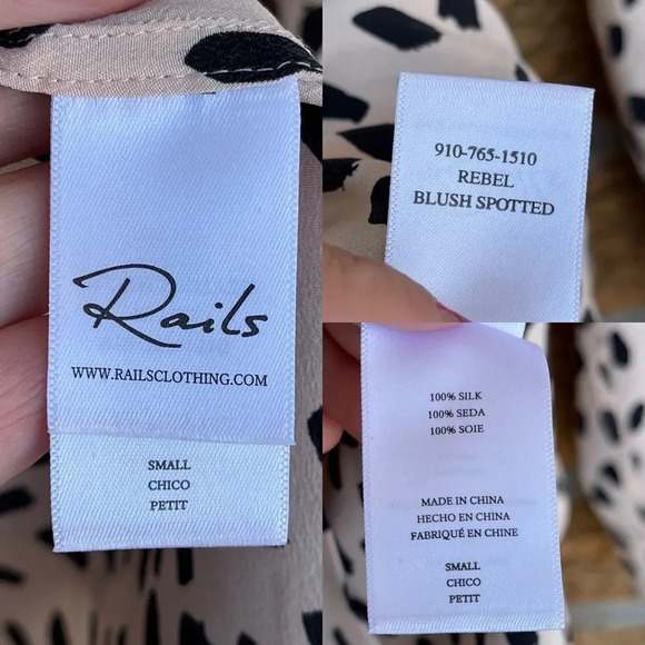 Rails REBEL - SILK BLUSH SPOTTED small - Picture 16 of 16